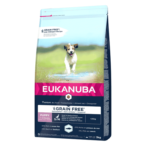 eukanuba salmon grain free