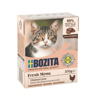 Cat Häppchen in Sauce mit Hühnchenleber