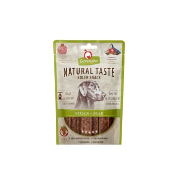 Hund - Natural Taste Edler Snack Hirsch