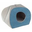 Ferplast Katzenhöhle Tulip, blau, medium = 42 x 35 x 34cm