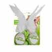 2 x pack duo Boule en plumes Green Rush avec menthe des chats