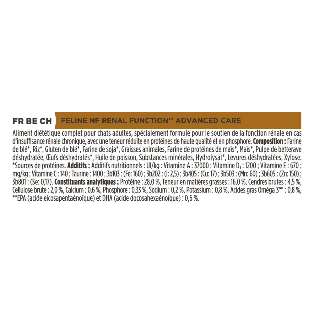 FELINE NF Renal Function Advanced Care