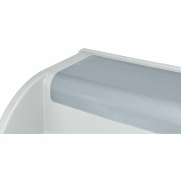Plastic stairs light gray