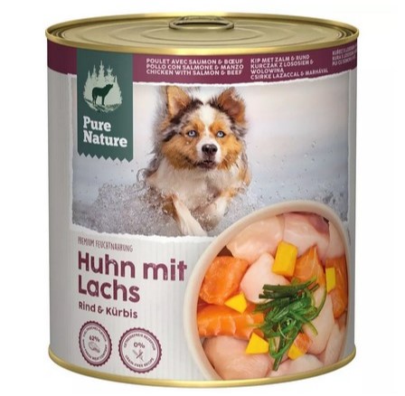Dog Adult Huhn mit Lachs, Rind & Kürbis