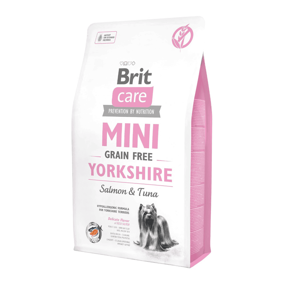 Care Dog Grainfree - Salmon &amp; Tuna - Yorkshire Terrier