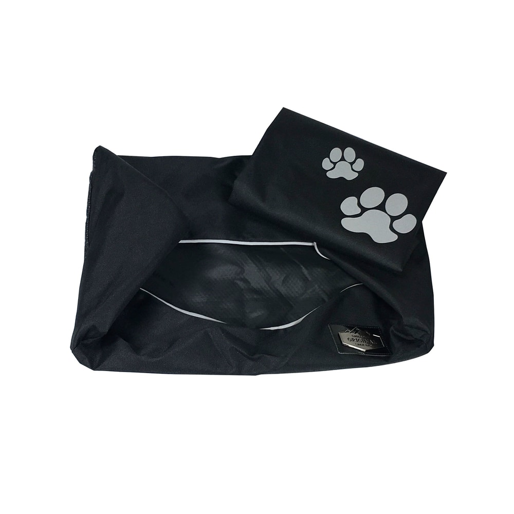 couverture de lit pour chien et chat Nio28, noir M