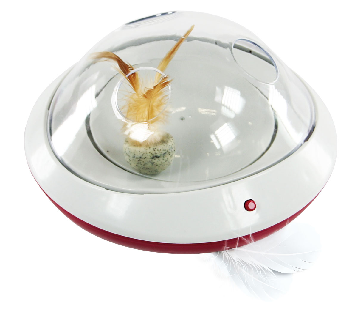 Katzenspielzeugstation UFO