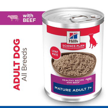 Canine Mature Adult 7+ Beef - Can