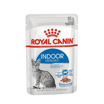 Indoor Sterilised Cat en gelée - sachet