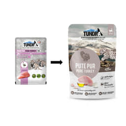 Cat Pouch Kitten Pute pur
