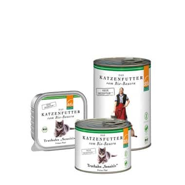 Chat Bio Dinde Sensitive Pâté
