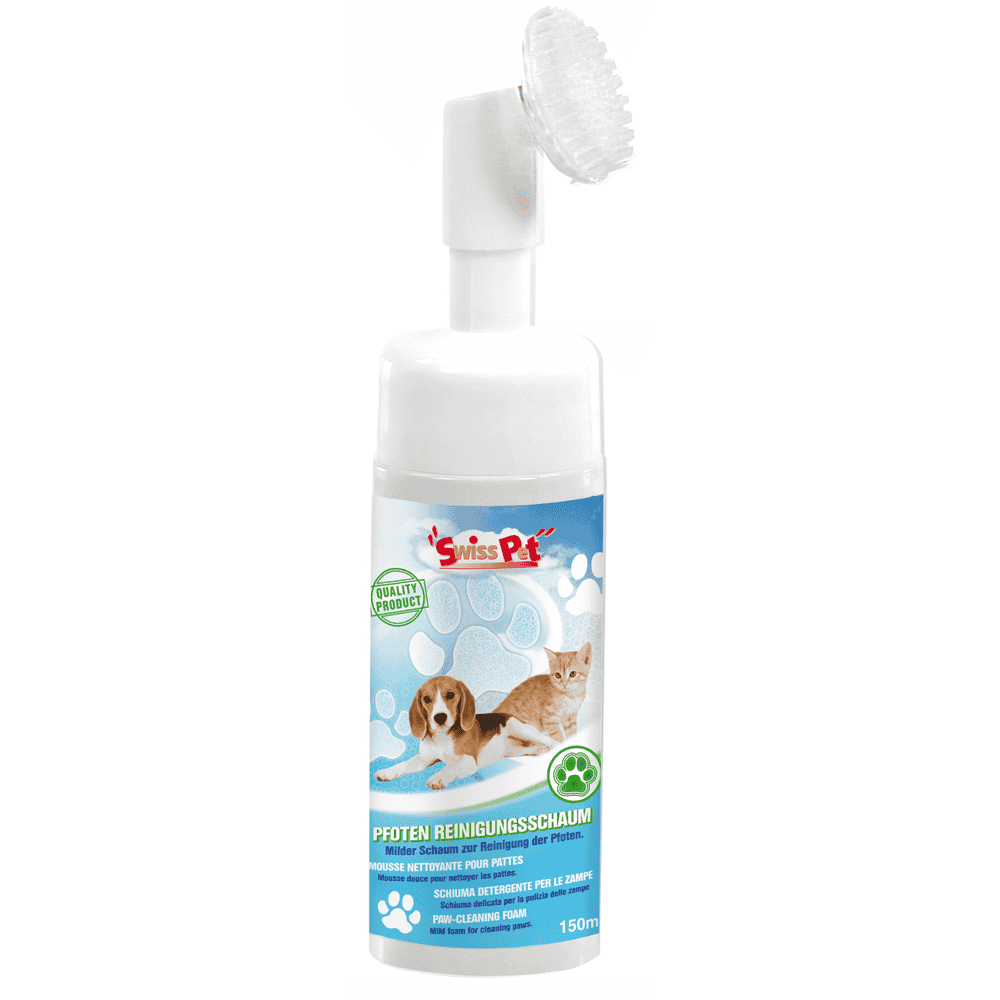 swisspet mousse nettoyante pour pattes