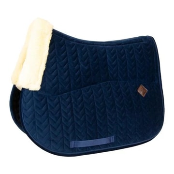 Skin Friendly velvet jumping saddle pad