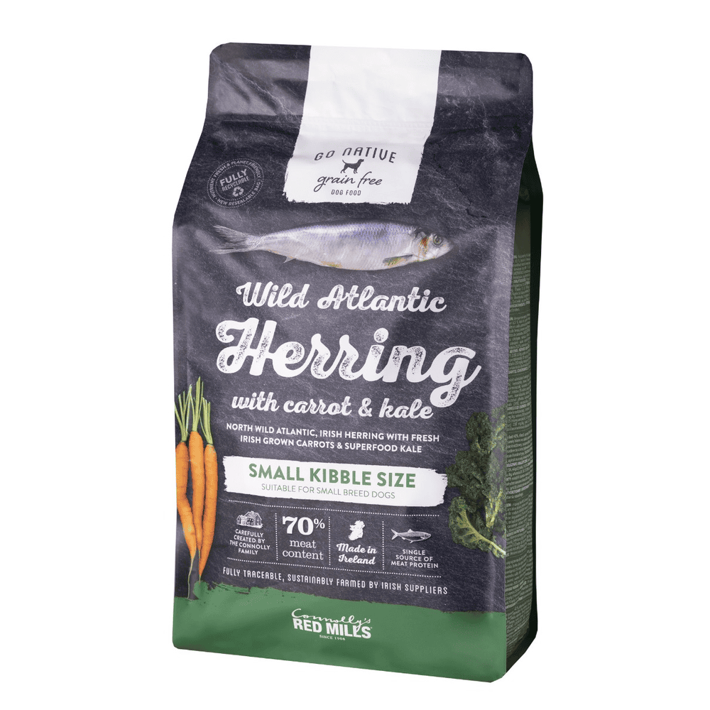Adult Small Breed with Organic Herring Dry Dog Food