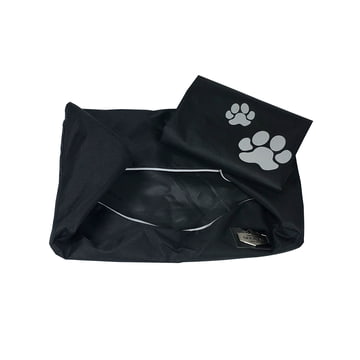 couverture de lit pour chien et chat Nio28, noir S
