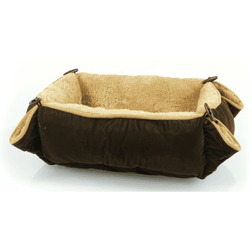 swisspet Coussin universel Bobby, beige / brun foncé, 53 x 42 x 18cm