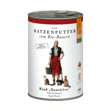 Cat Organic Beef Sensitive Pâté - new recipe