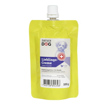 Lieblingscreme für Hunde