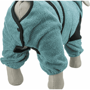 Combinaison et peignor pour chiens
