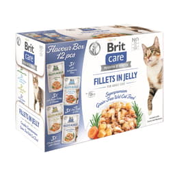 Care Cat Flavour box - Fillets in Jelly