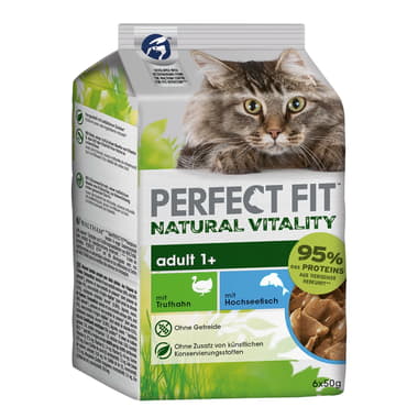 Natural Vitality Adult 1+ Hochseefisch & Truthahn