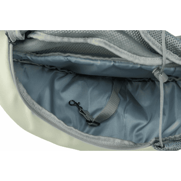 Front pocket sling light green