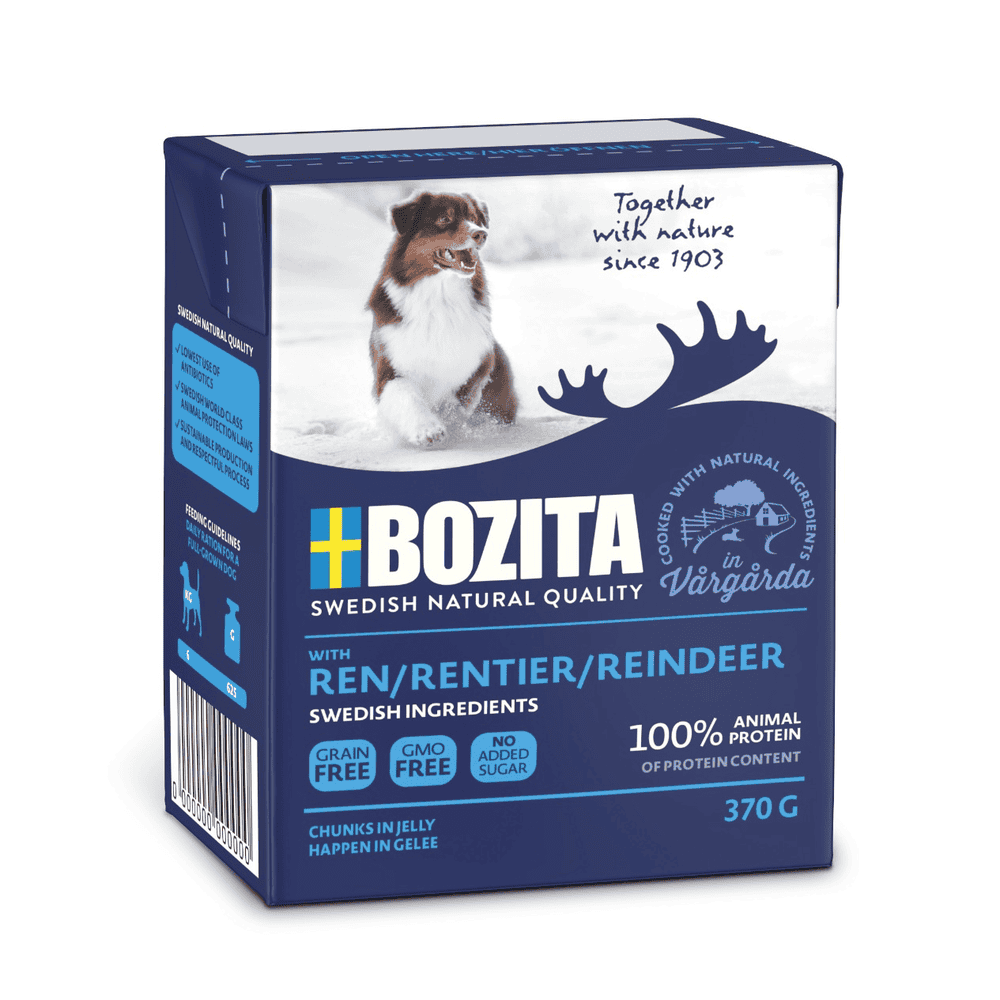 Dog Häppchen in Gelee Rentier