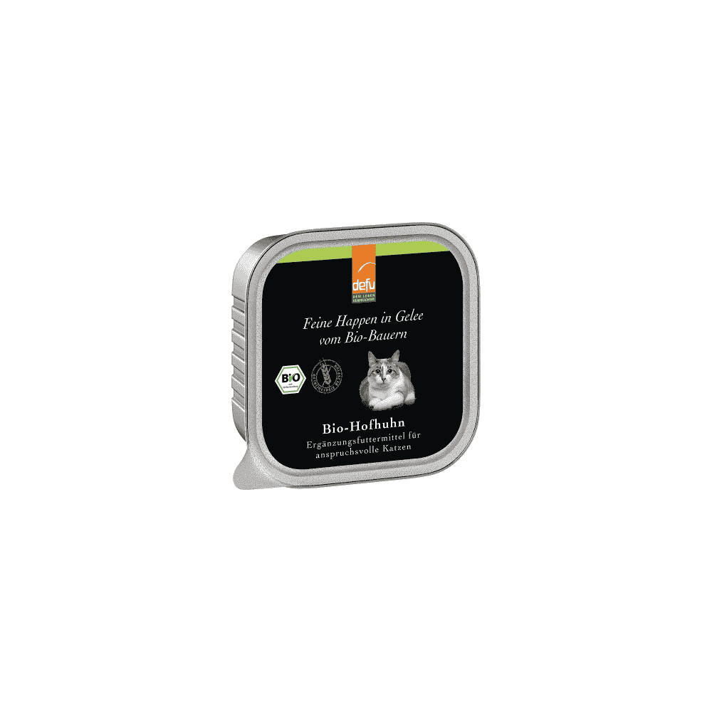 Chat Bio Poulet - Petites bouchées en gelée