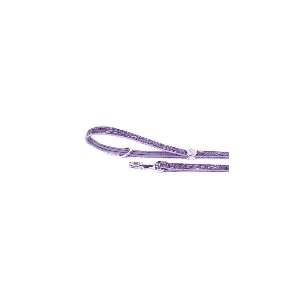 Saint Tropez Similpelle laisse de chien en cuir synthétique violet