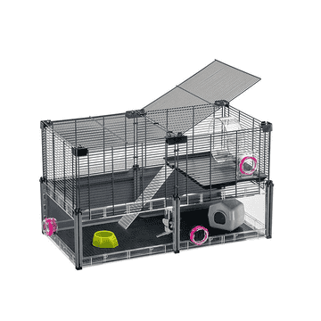 Cage pour rongeurs Multipla gris