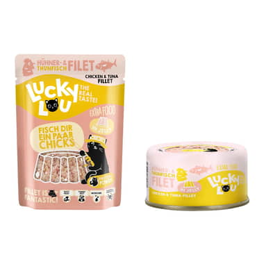 Filet de thon & poulet en gelée