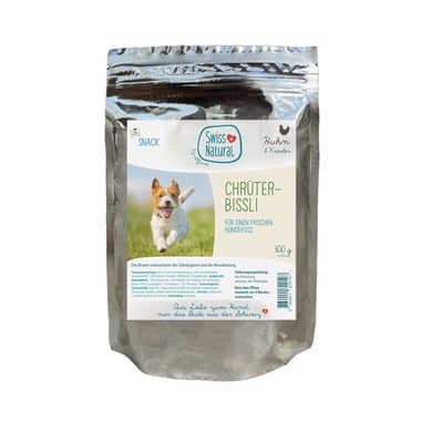 Friandise pour chiens "Chrüterbissli"