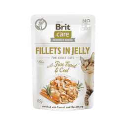 Care Cat - Fillets in Jelly with Fine Trout & Cod