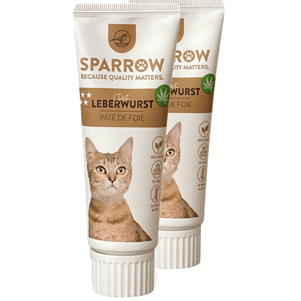 Leberwurst mit CBD für Katzen