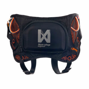 No-stop Loype Belt Black/Orange