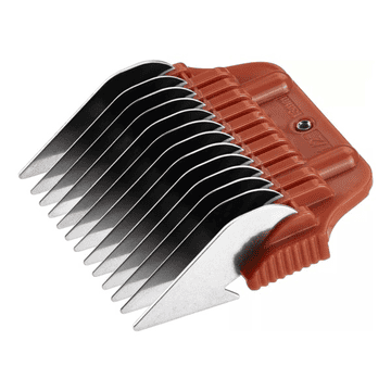 Snap-on W metal attachment combs