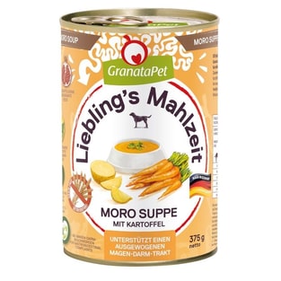 Chien - Repas Liebling's Moro-Suppe