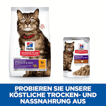 Feline Sensitive Stomach & Skin Adult - Frischebeutel
