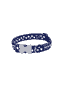 Collier Design White Spots on Navy