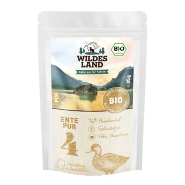 Feline Adult BIO canard PUR avec huile de saumon