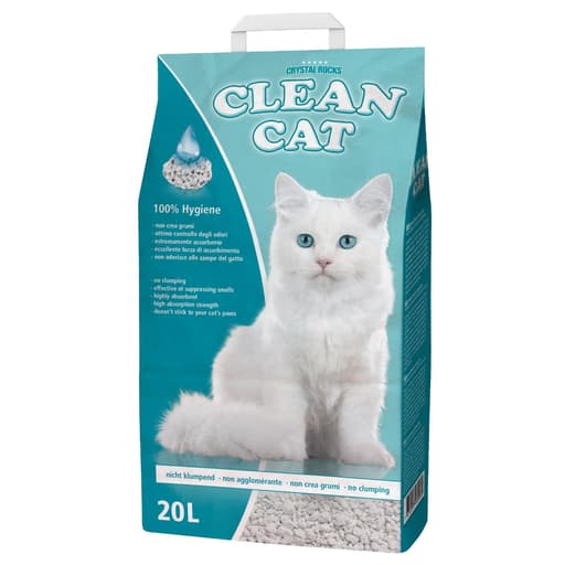 Crystal Rocks Clean Cat
