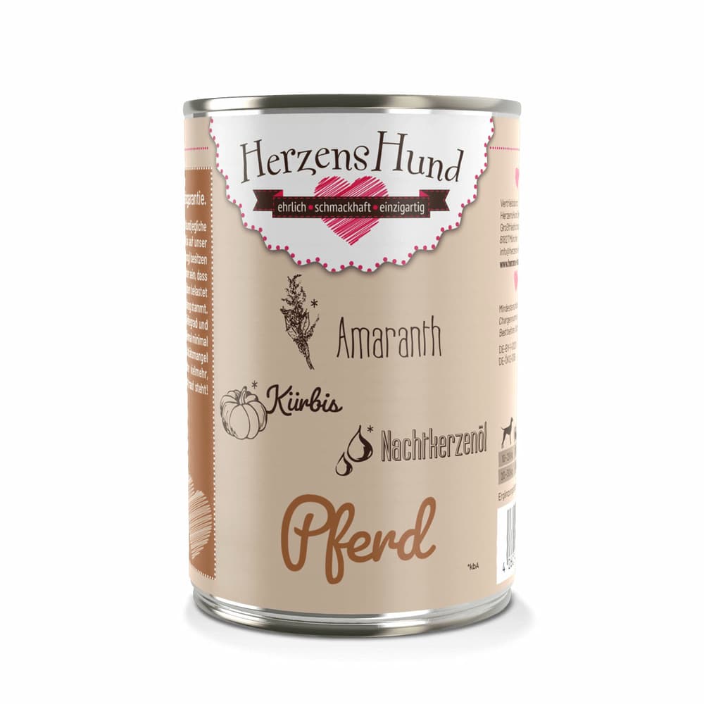 Pferd - Cheval avec légumes bio