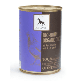 Bio-Huhn mit Reis & Fenchel