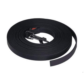 Biothane drag line, black