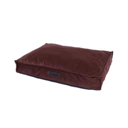 Matelas pour chien Velours brun châtain