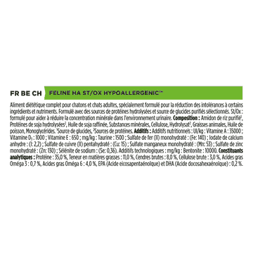 FELINE HA St/Ox Hypoallergenic