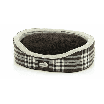 Hunde- und Katzenbett Lomma oval
