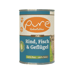 Katzenmenü Fisch, Rind & Geflügel