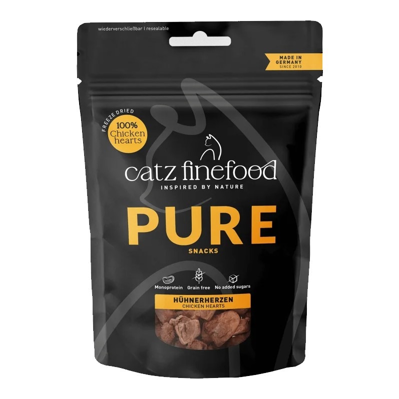 Pure Snacks Hühnerherzen