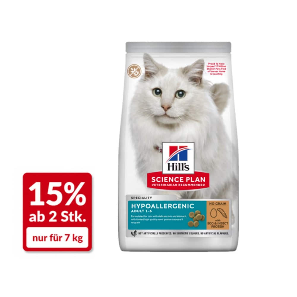 Feline Hypoallergenic No Grain Egg & Insect